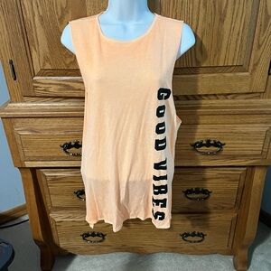 Super Soft Orange VS Pink Tank size S